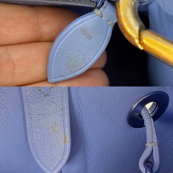 Sold on fashionreloved.com Louis Vuitton NeoNoe Monet Blue Masters  Bag - Picture 12 of 16